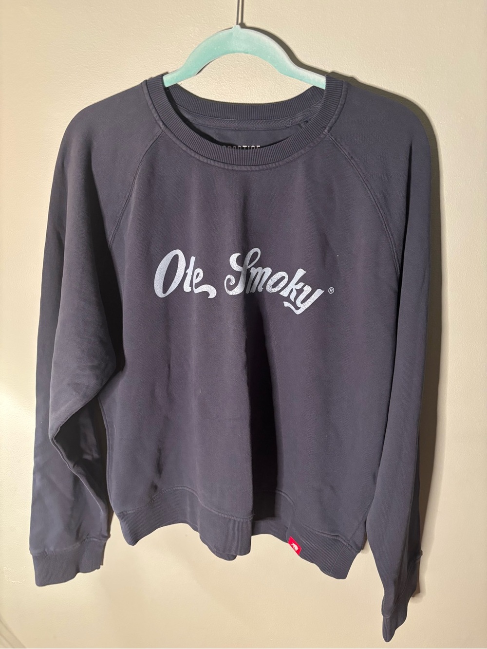 Sportiqe Ole Smoky Moonshine Distillery Crewneck Sweatshirt Gray XL